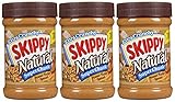 Skippy Natural Peanut Butter - Super Chunk ,15 Ounce , 3 Count