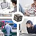 Euclidean Cube Fidget Block, Star Cube with 36 Pieces Magnets Built-in, 3D Cube Puzzle Toys Fidget for Adults and Kids(Pack of 2)