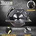 Professional Circular Saw TECCPO 10Amp Lightweight 7-1/4” 5800 RPM Saw with Scale Ruler, 24T Circular Saw Blade, No Laser Guide, Max Cutting Depth 2-7/16” (90°), 1-13/16” (0°-45°) - TACS22P