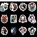 Demon Slayer: Kimetsu no Yaiba Waterproof Sunlight-Proof DIY Ideals for Cars Motorbikes Skateboard Spinner Luggages Laptops (Demon Slayer: Kimetsu no Yaiba)