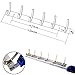 WEBI 2 Packs, Heavy Duty Stainless Steel 304 Hook Rail Coat Rack, Satin Finish, Great Home Storage & Organization for Bedroom, Bathroom, Foyers, Hallways