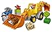 LEGO DUPLO Town Backhoe Loader 10811, Preschool, Pre-Kindergarten Large Building Block Toys for Toddlers