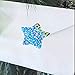 Metallic Star Shape Foil Sticker Labels - 500 Giltter Star Stickers per Roll - 1 1/5 Inch Self-Adhesive Shiney Teacher Star Stickers for Kids, envolope Seal, Holidays Gifts, Smallpox Class Stickers
