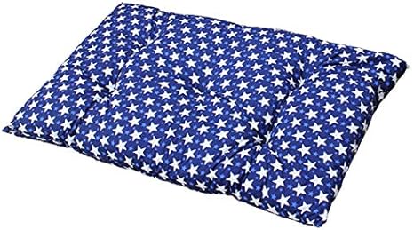 Amazon Co Jp 長座布団 日本製 座布団 ごろ寝クッション マット お昼寝布団 クッション かわいい リトルスターネイビー ホーム キッチン