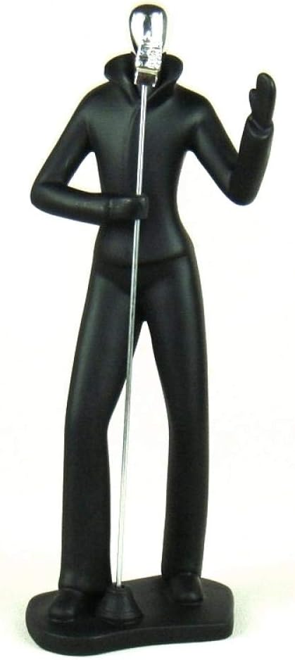 Aijoan Bj Animal Sculptures For The Home Sculpture Statue Abstract Violin Player Figurine Vocalist Resin Bass Player Statue Saxophone Music Ornament Craft Home Decor Bar Amazon Co Uk Kitchen Home