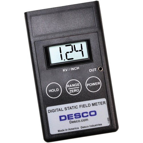 Desco 19492 Digital Static Field Meter, +/-19.99kV Power Supply