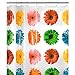 Maytex Photoreal Gerber Daisy Waterproof PEVA Shower Curtain