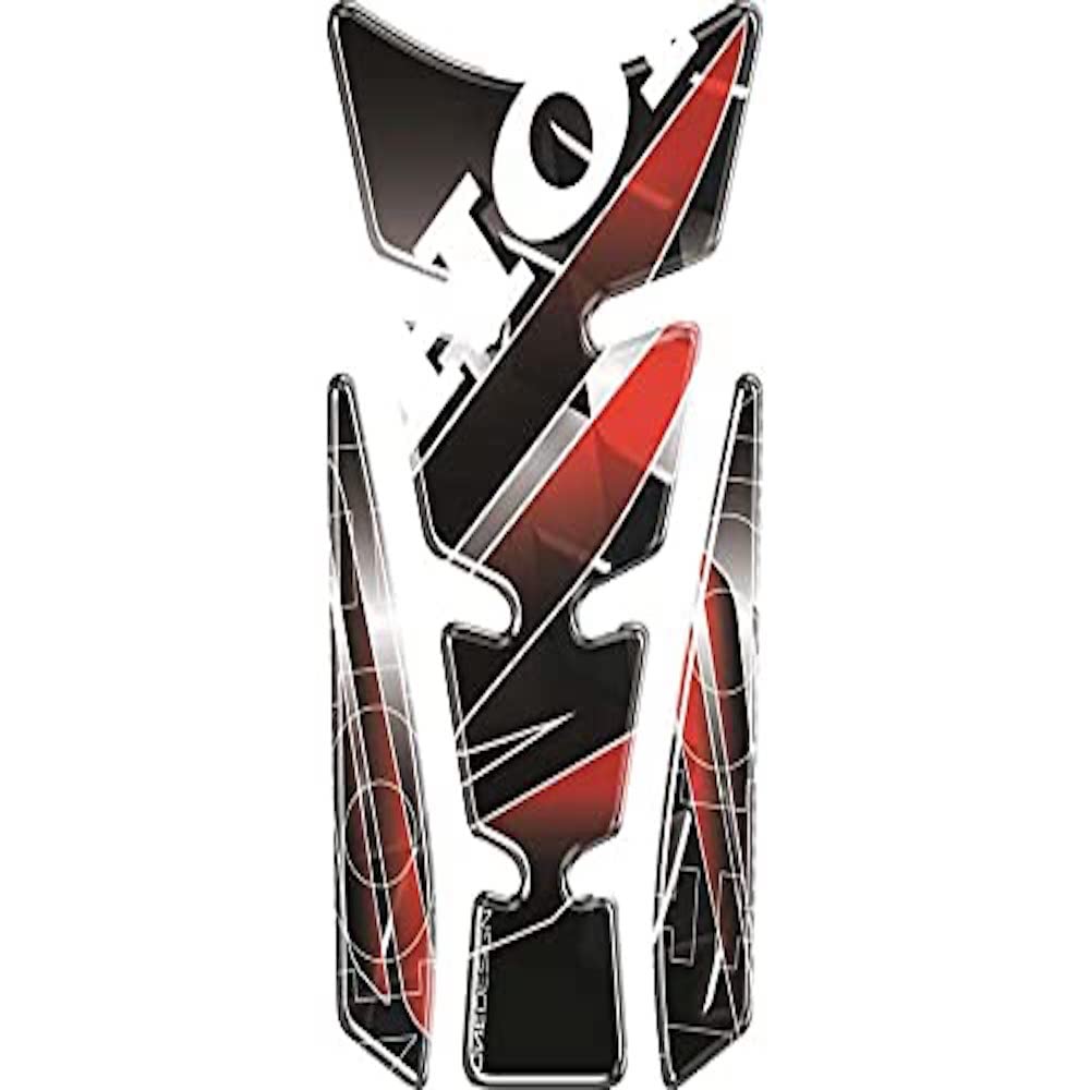 Puig 4785P Tank Pads Model Wings Silver