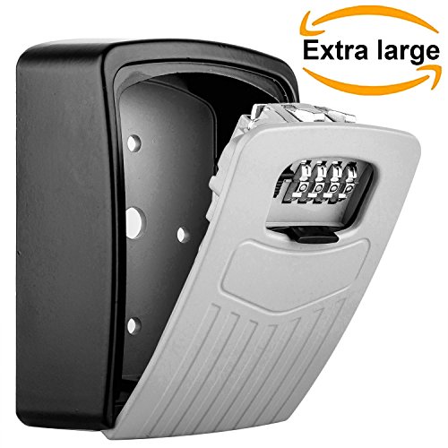 Diyife Extra Large Key Lock Box, [Upgraded Version][Wall Mounted