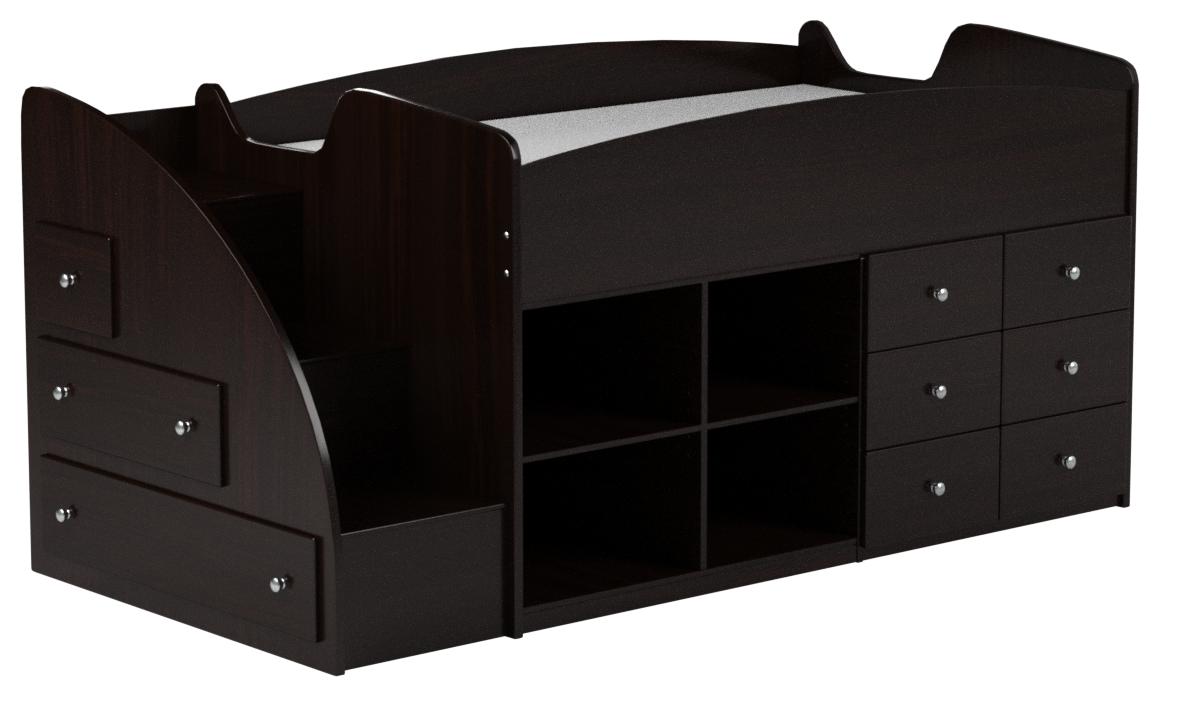 embrace loft storage bed