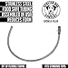 Long Tube Cut-to-Length Growler Filler Tube Hose for Standard Beer Faucets