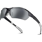 Polarized Sports Sunglasses for Men Women Youth Baseball Running Cycling Driving Fishing Tennis Golf Motor TAC UV400 TR90