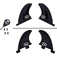 Ho Stevie! Surfboard Side Bite Fins/Rear Trailer Fins (Twin Tab or Single Tab) [Choose Color]