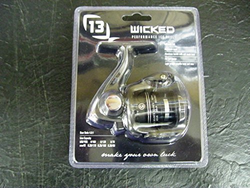 13 Fishing Wicked Clampack Spinning Reel, Silver