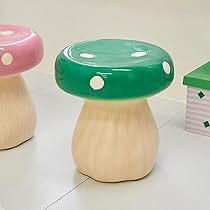 Amazon.com: Stool, Resin Mushroom Stool Mushroom Ottoman