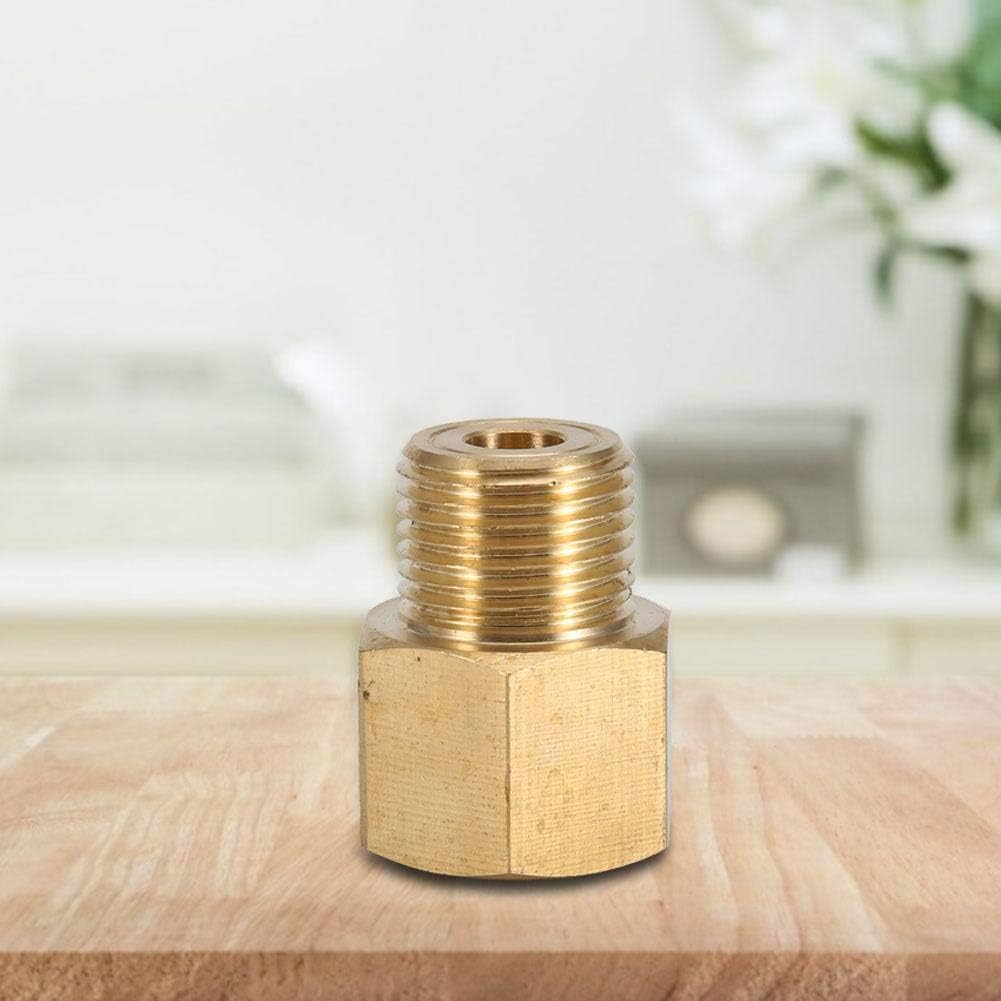 Converter CO2 Cylinder Tank W21.8 CGA320 Adapter Converter for Aquarium Fish Tank Homebrew Beer Keg Mini Regulator(Convert CGA320 to W21.8) - Image 3