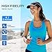 Bluetooth Headphones, Magnetic Wireless Earbuds, Wireless Sports Earphones Bluetooth Headsets Earpieces Compatible for iPhone XS/X/8/7 Plus Samsung Galaxy S8 Note 8 Bluetooth Enabled Devices(White)