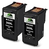JARBO Remanufactured for Canon PG-240XL Canon 240 XL Black Ink Cartridge, 2 Packs, Use for Canon Pixma MX472 MX452 MX532 MX432 MX512 MG3620 MG3522 MG2120 MG2220 MG3120 MG3220 MG3520 TS5120