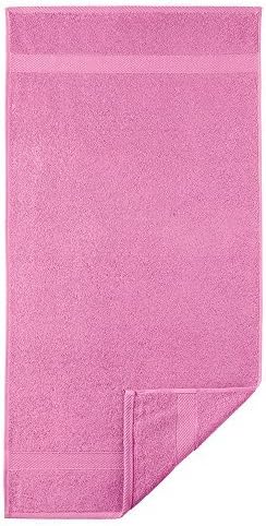 Egeria &apos Diamond Cosy 100% High Quality Cotton Hand Towel in 20 Colours and 5 Sizes, Cotton, Candy Pink (723), 15x21 cm 6er Pack