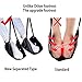 Foot Rest,New-Type Portable Adjustable Height Travel Footrest Flight Carry-on Foot Rest Travel Accessories and Office Foot Rests, Best Footrests Hammock for Office Bus Airplane (Black)