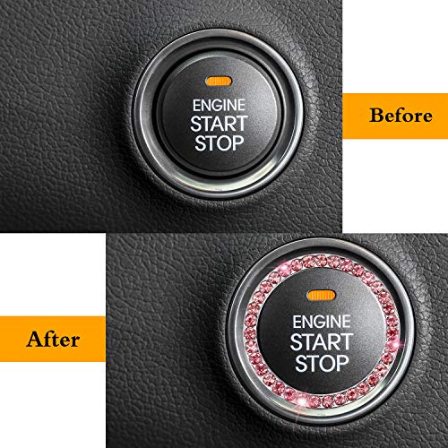 image for Frienda Valve Stem Caps 4 Pack Handmade Crystal Rhinestone Universal T