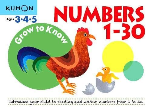 Grow-To-Know: Numbers 1-30 (Grow To Know Workbooks)
