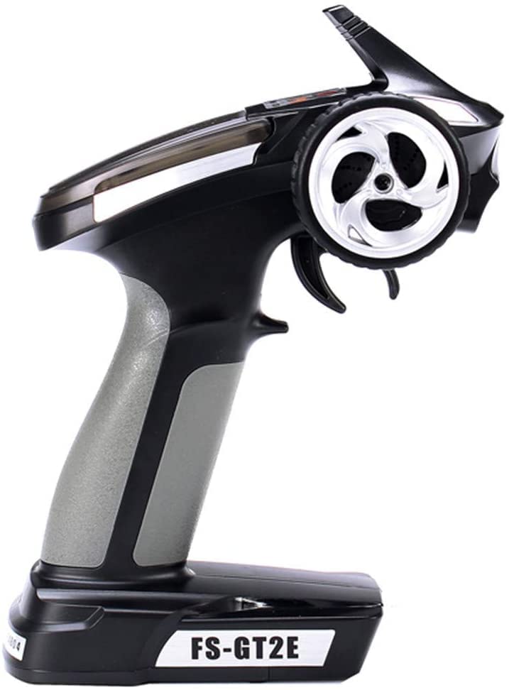 DollaTek FS-GT2E 2A 2.4ghz 2CH Radio System Transmitter for RC Car Boat with FS-A3 Receiver