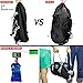 Foldable Sports Duffel Small Gym bag for Men Women Kids,Lightweight Waterproof with Pockets