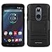 LK Heavy Duty Armor Holster Defender Full Body Protective Hybrid Case with Belt Clip for Motorola Droid Turbo 2
