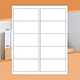 PAPRMA 2" X 4" Shipping Address Label For Laser Inkjet Printer 2000 Sheets, 8.5x11