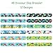 Lorfancy 48 Pcs Dinosaur Slap Bracelets with Animal Design Kids Bracelets Snap Bands Class Prize for Adults Boys Kids Dinosaur Toys Dinosaur Party Favors Supplies
