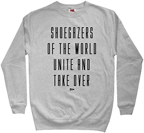 Freshism Men's Shoegazers Sweatshirt - Heather Gray, XXX-Large