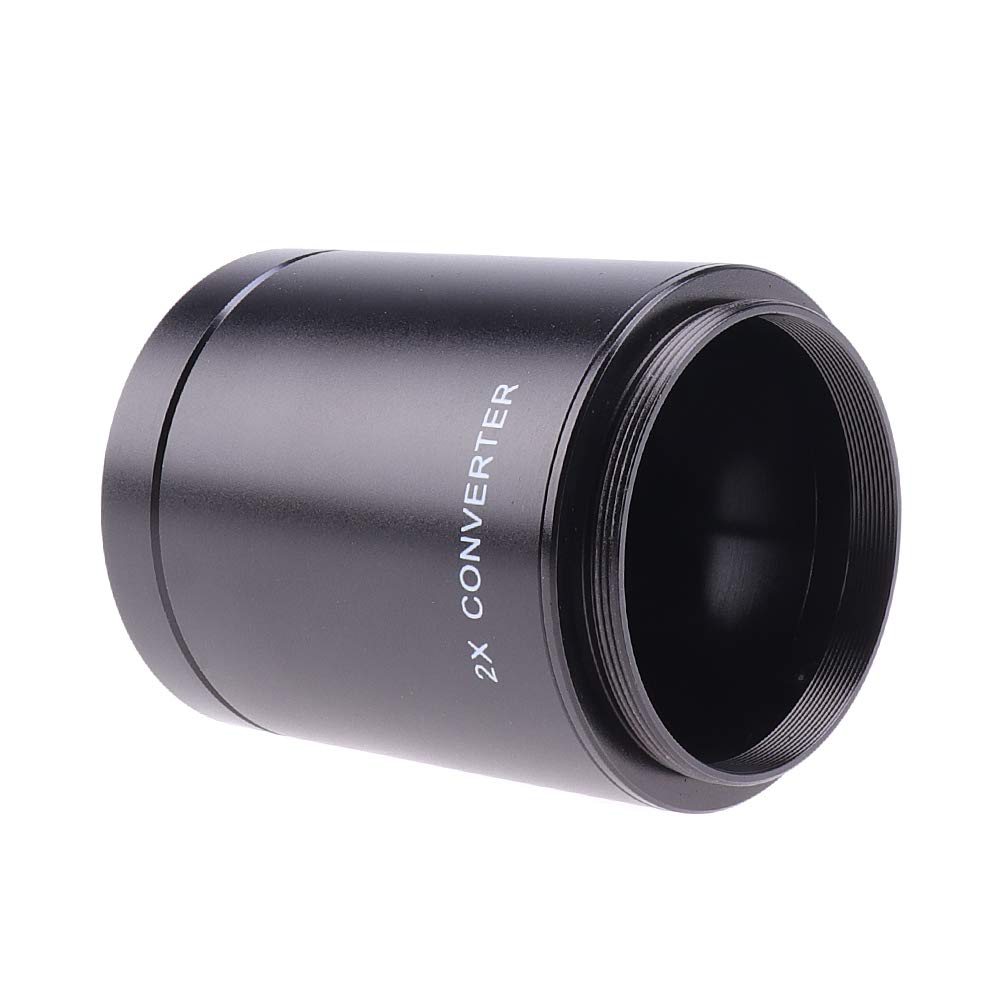 Hersmay 2.0X Teleconverter Magnification Lens Adapter for T2 Mount 420-800 mm 500 mm 800 mm 900 mm 650-1300 mm Telephoto Zoom Lens for Canon Sony Nikon