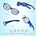 RIVBOS Rubber Kids Polarized Sunglasses With Strap Glasses Shades for Boys Girls Baby and Children Age 3-10 RBK003 （2035-Round Blue Coating）
