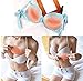 E-FAK Medium Size Womens Silicone Bra Inserts Molding Breast Pads Enhancers Push-up (Medium, Nude 3)