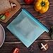 Reusable Silicone Food Storage Bag,DiHua Ziplock Bags,4 Large Srasher Bags,Food Grade,Versatile Preservation Bag Container for Vegetable,Meat,Fruit,No More Plastic