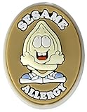 AllerMates Sesame Seed Allergy Charm for Multi-Allergy Wristband: Teeni Tahini