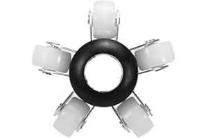 SREMPEOM 90mm Guide Wheels Protective Cover for 23mm Pipe Sewer Pipeline Inspection Camera,Black Plastic Cover fits 23mm Camera Head