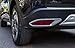 Yingchi 2Pcs Chrome Rear Fog Light Lamp Frame Cover Trim Strip for Honda HRV HR-V 2016 2017 2018