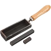 DIYEAH Melting Mold Wood and Iron Wooden Handle 8.26 X 1.57 X 0.78 in | 