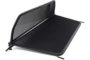 Wind Deflector for VW EOS (2006-2011) - Foldable - with Quick Release Fastener - Black | Windstop | Wind Blocker