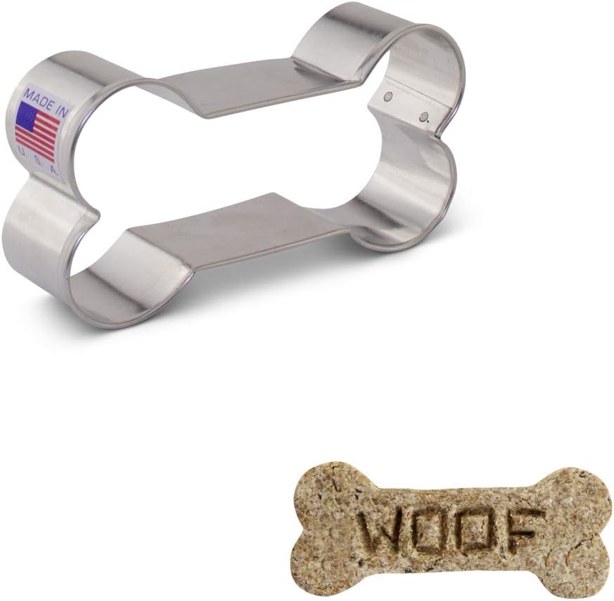 Ann Clark Cookie Cutters Large Dog Bone Cookie Cutter, 4