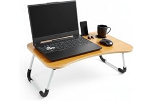 Tavaro Foldable Laptop Table — Portable Bed Desk for Laptop, Breakfast, Reading, or Watching Movies on Bed, Couch, or Sofa 23