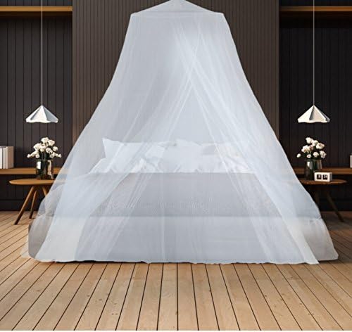 Winberg(R) Mosquito Net Bed Canopy Maximum Insect Net Protection No Skin Irritation Deet Free Natural Repellent Random Colour, CNP001