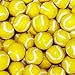 Chocolate Foil Tennis Balls