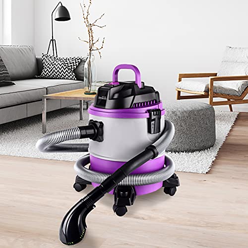 Petneces Wet and Dry Stick Vacuum Cleaner, 5.3 Gallon Handheld Hose Cat