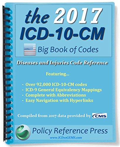 The 2017 ICD-10-CM Big Book of Codes
