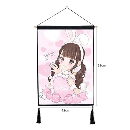 mmzki Simple nórdico niña de Dibujos Animados Pintura Dormitorio ...