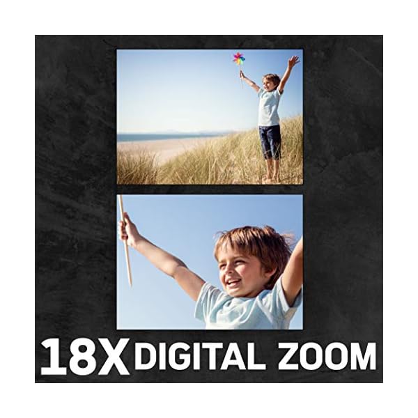 AgfaPhoto Realimove CC2700 Digitaler Camcorder (2,7 K, 24 MP, 3 Zoll Touchscreen, 18 x Zoom, Fernbedienung, Lithium… – Bild 7