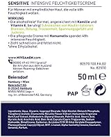 NIVEA MEN Sensitive Intensive Moisturising Cream 50ml Long-Lasting Face Cream view 2